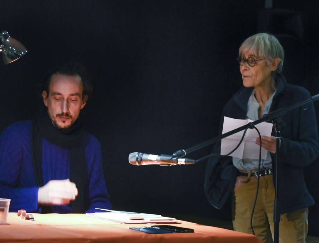 Josiane-Gelot-avec-Francois-Charvet-3 — Coïncidences Poétiques, Oullins (Lyon)