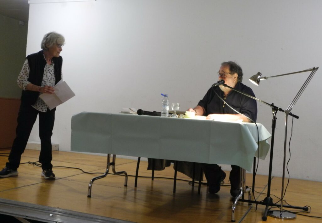 photo-Josioane-Gelot-et-Lionel-Bourg — Coïncidences Poétiques, Oullins (Lyon)