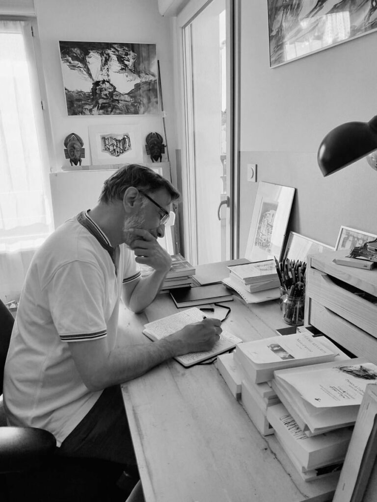 Portrait de Roland Dauxois — poète invité aux Coïncidences Poétiques