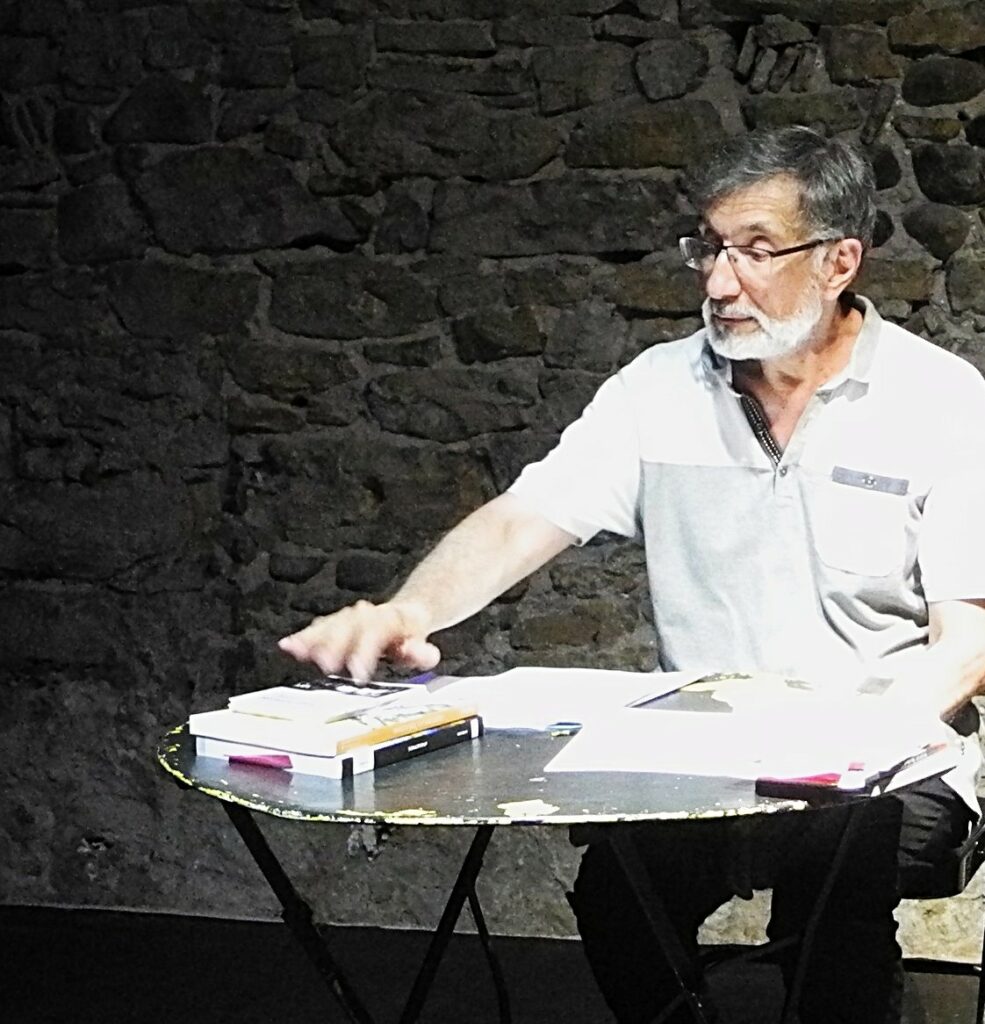 Portrait de Roland Dauxois — poète invité aux Coïncidences Poétiques